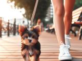 Jak nauczyć psa chodzenia na smyczy
