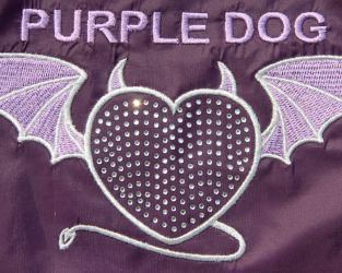 Bezrękawnik dla psa fioletowy Purple Dog