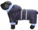 Granatowo-niebieski kombinezon dla psa
