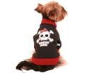Ubranka dla psów dres bawełniany czarny Crazy Dog I