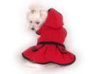 Ubranko dla psa czerwona sukienka II