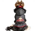 Ubranka dla psów kurtka czarna York Design