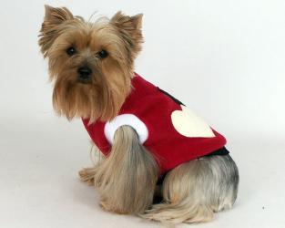 Ubranko dla psa - bezrękawnik czerwony