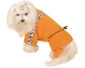 Ubranko dla psa z polaru pomarańczowe