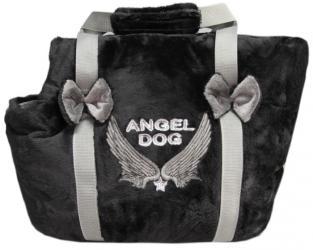 Zimowa torba dla psa Angel Dog Czarna