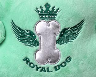 Zimowa torba dla psa Royal Dog pistacjowa
